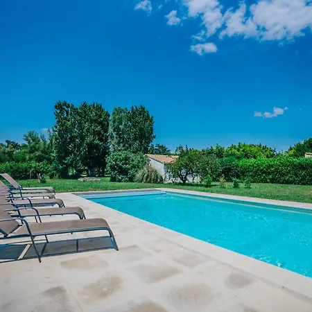 Mazet Au Calme -piscine Privee-grand Jardin Arbore * Saint-Quentin-la-Poterie